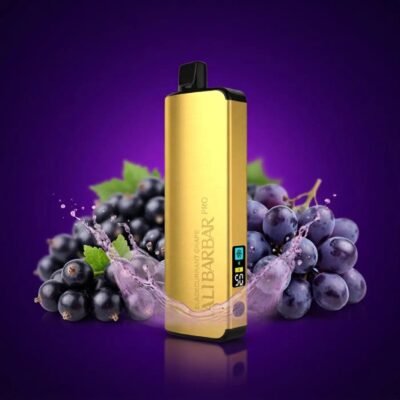 ALIBARBAR PRO 12000 Ice Adjust Blackcurrant Grape