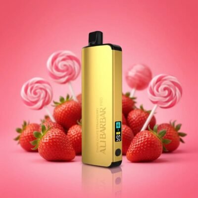 ALIBARBAR PRO 12000 Ice Adjust Chupa Chups Strawberry
